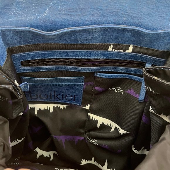 Cobalt Blue Boktier Crossbody Satchel - Picture 7 of 14